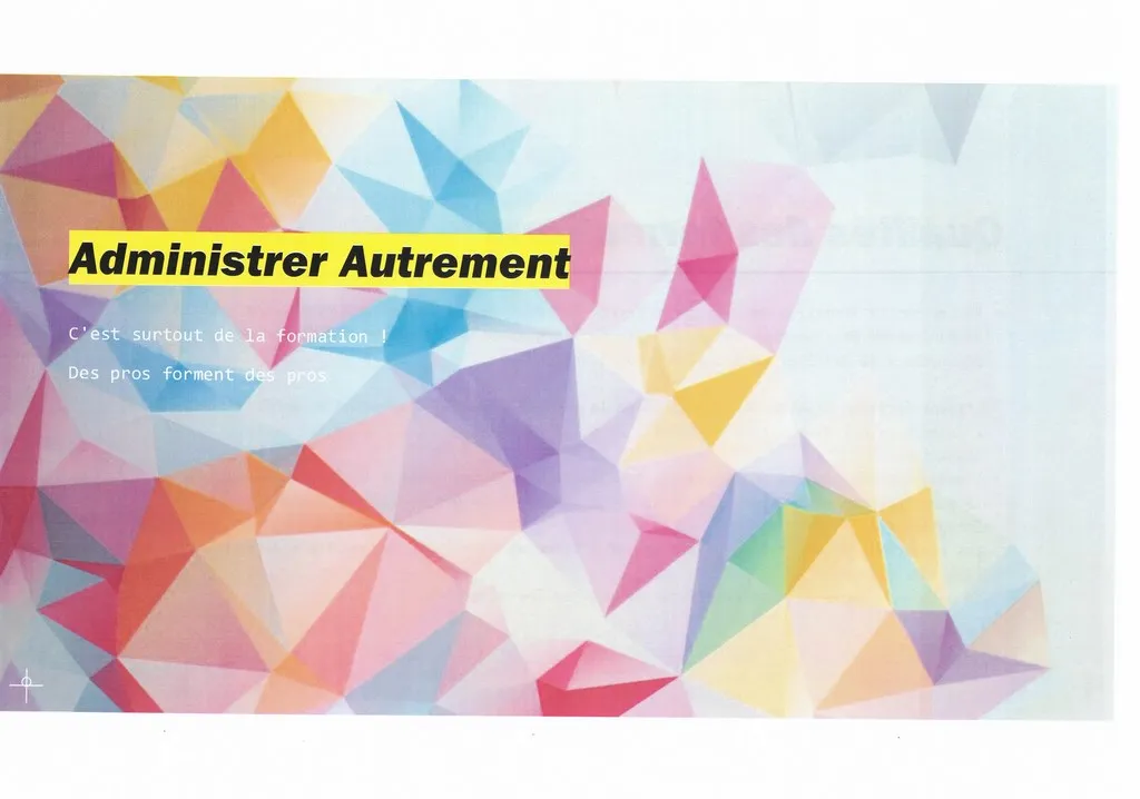 Support de formation Administrer Autrement